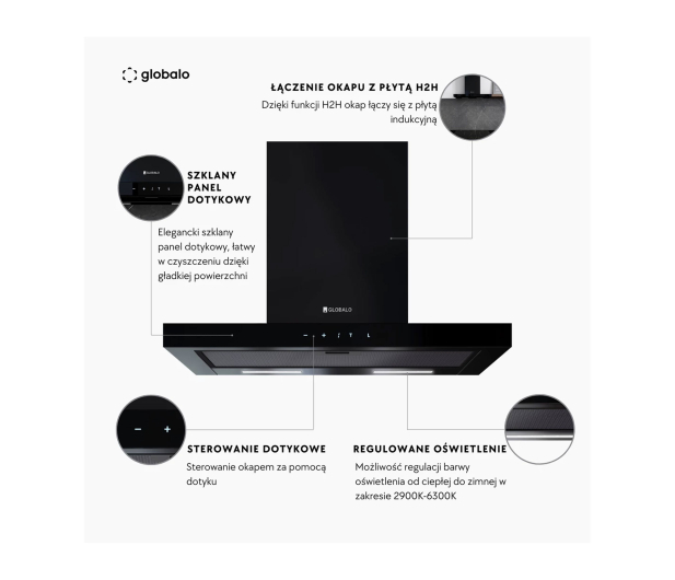GLOBALO AVENTELIO 60.1 H2H BLACK - 1525823 - zdjęcie 6